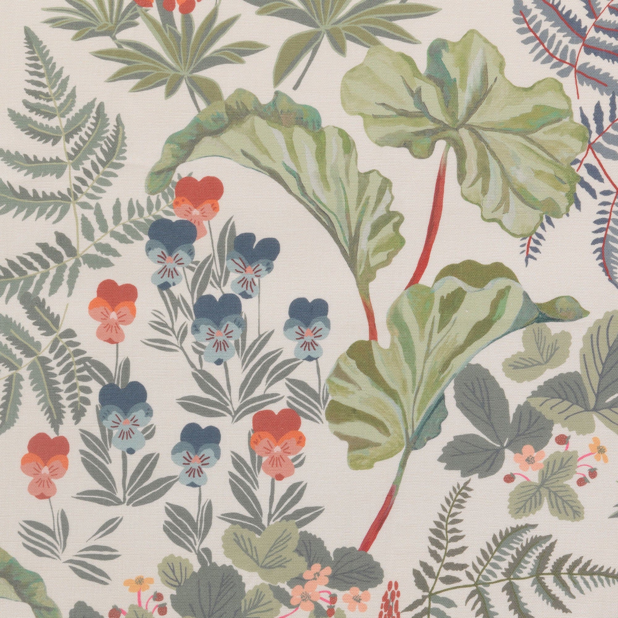 Strawberry Fields - Olive (Fabric)