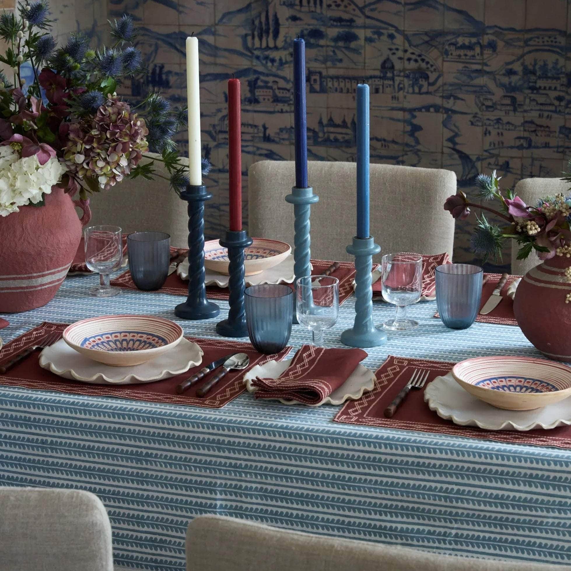 Bel Tablecloth - Blue