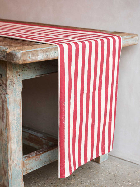 Christmas Red Table Runner