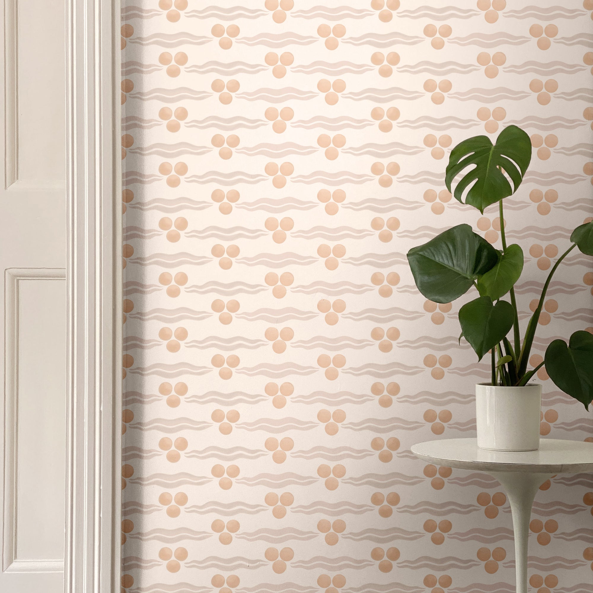 Chintamani Wallpaper - Cream