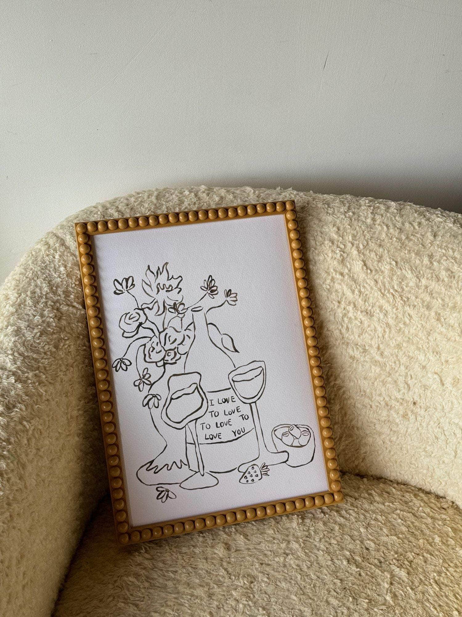 Love To Love You Print