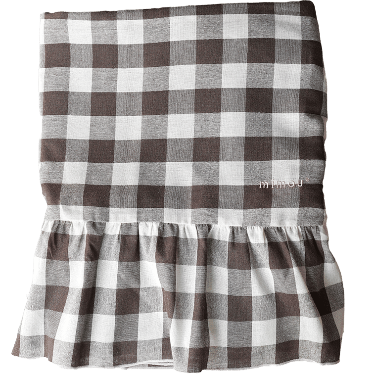 Tablecloth Ruffle Check