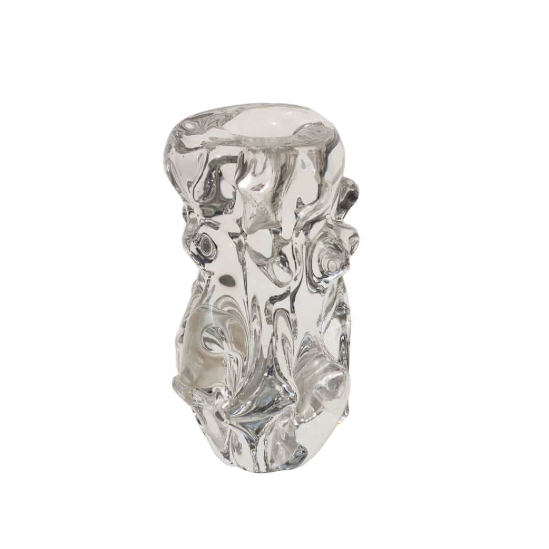 Organic Glass Candle Holder