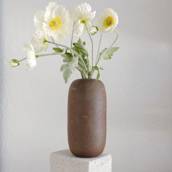 Eliana - Ceramic Vase - Dark Wild Clay
