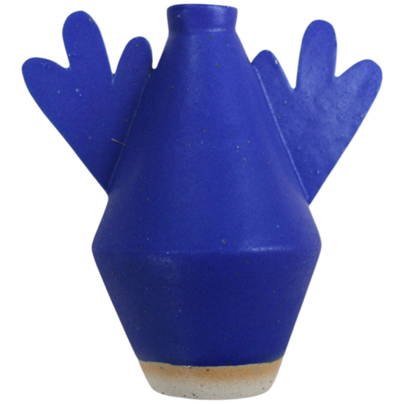 Diamond Vase with Flower Handles