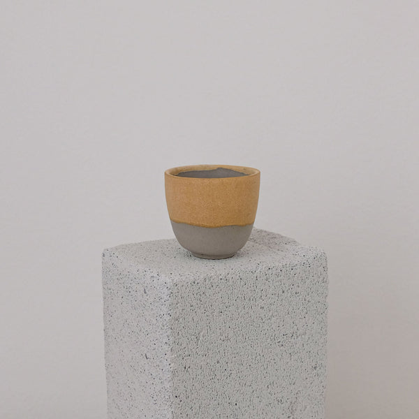 Dani - Porcelain Espresso Cups - Sandy Matte - Set of 2
