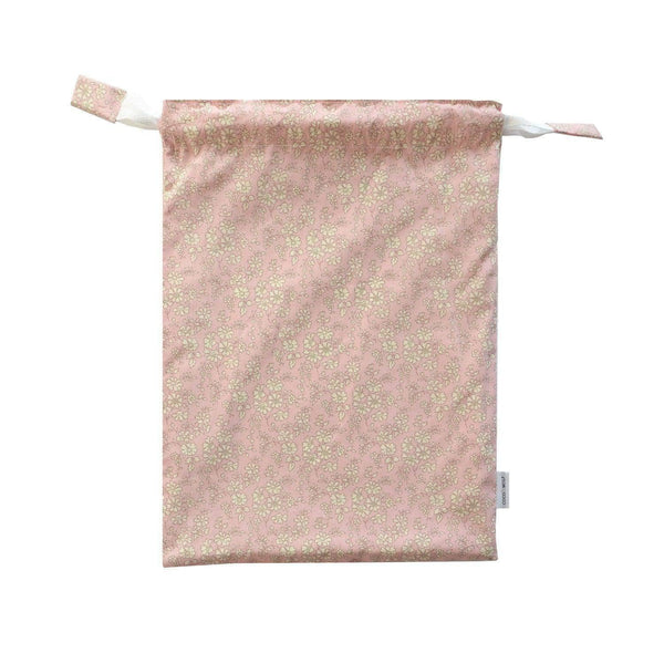 Drawstring Bag Made With Liberty Fabric Capel Pink