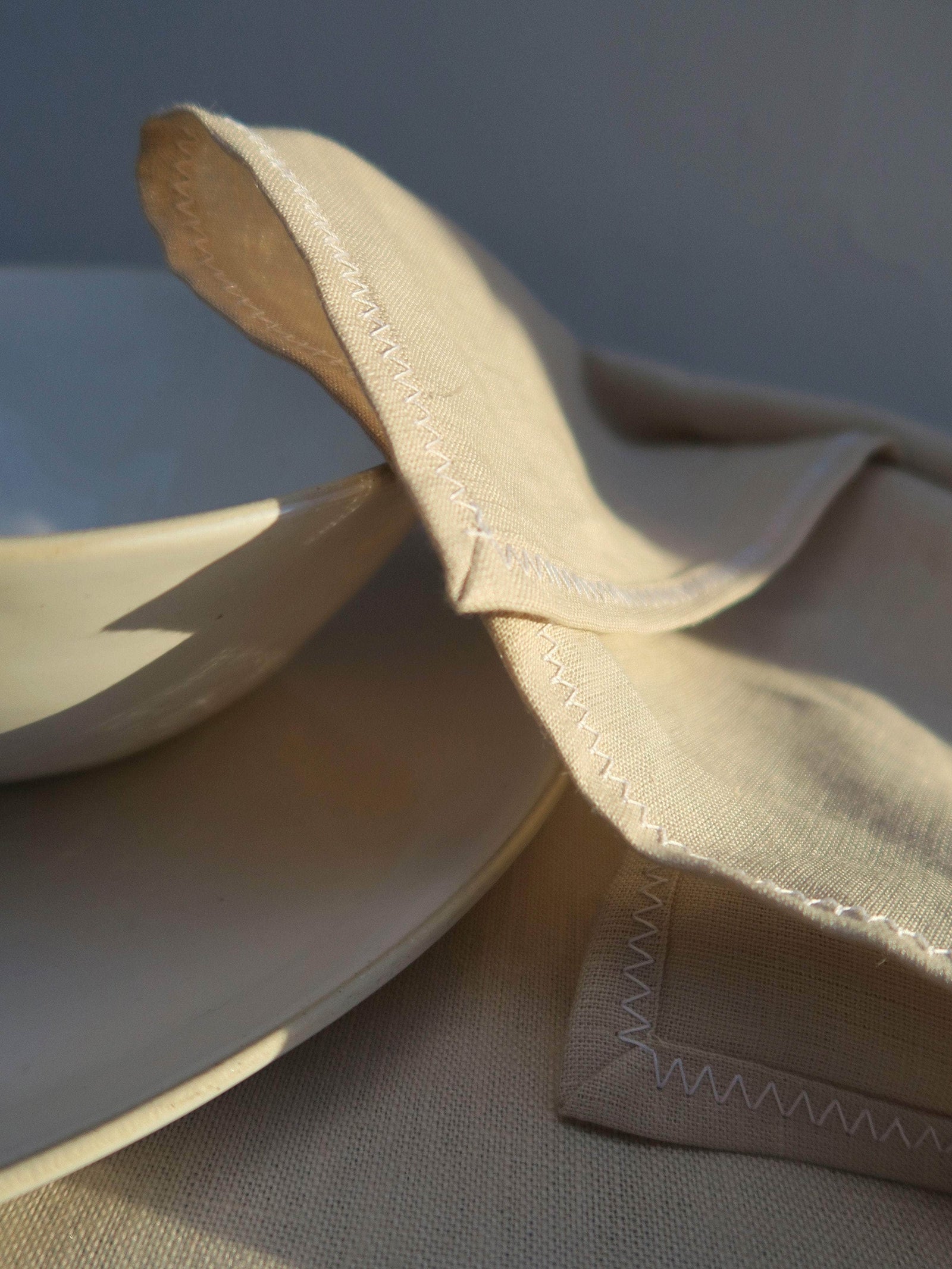 Irish Linen Napkin - Sand