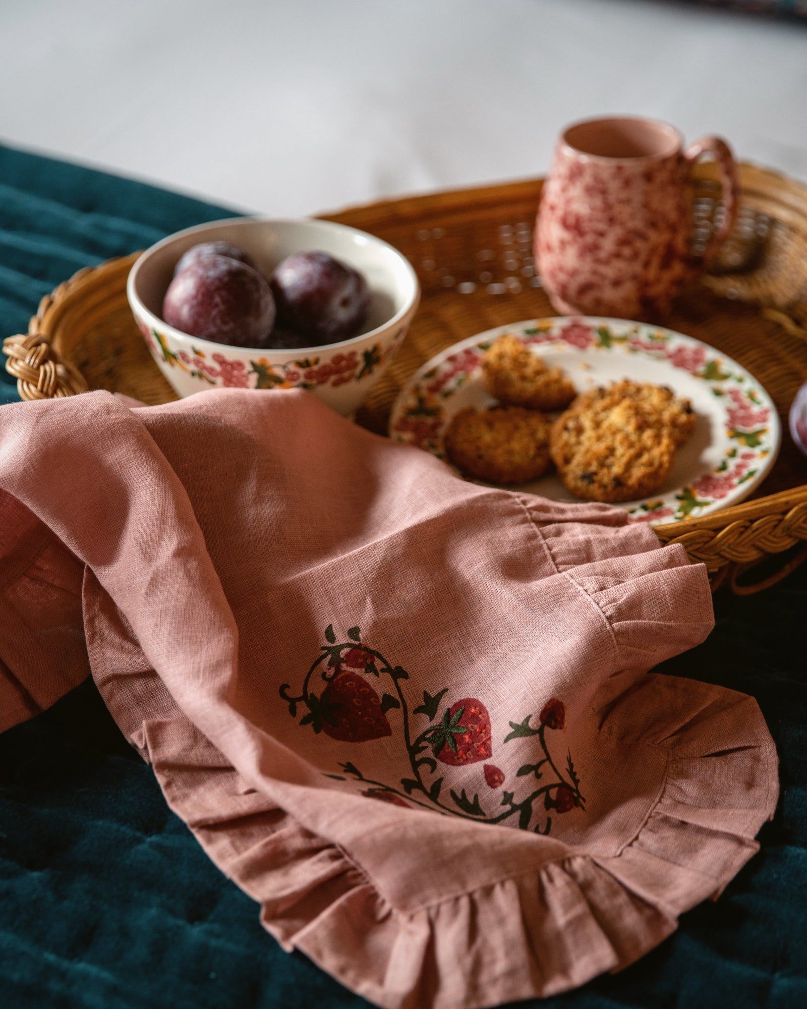 Fraises Des Bois Napkins (Set of 4)