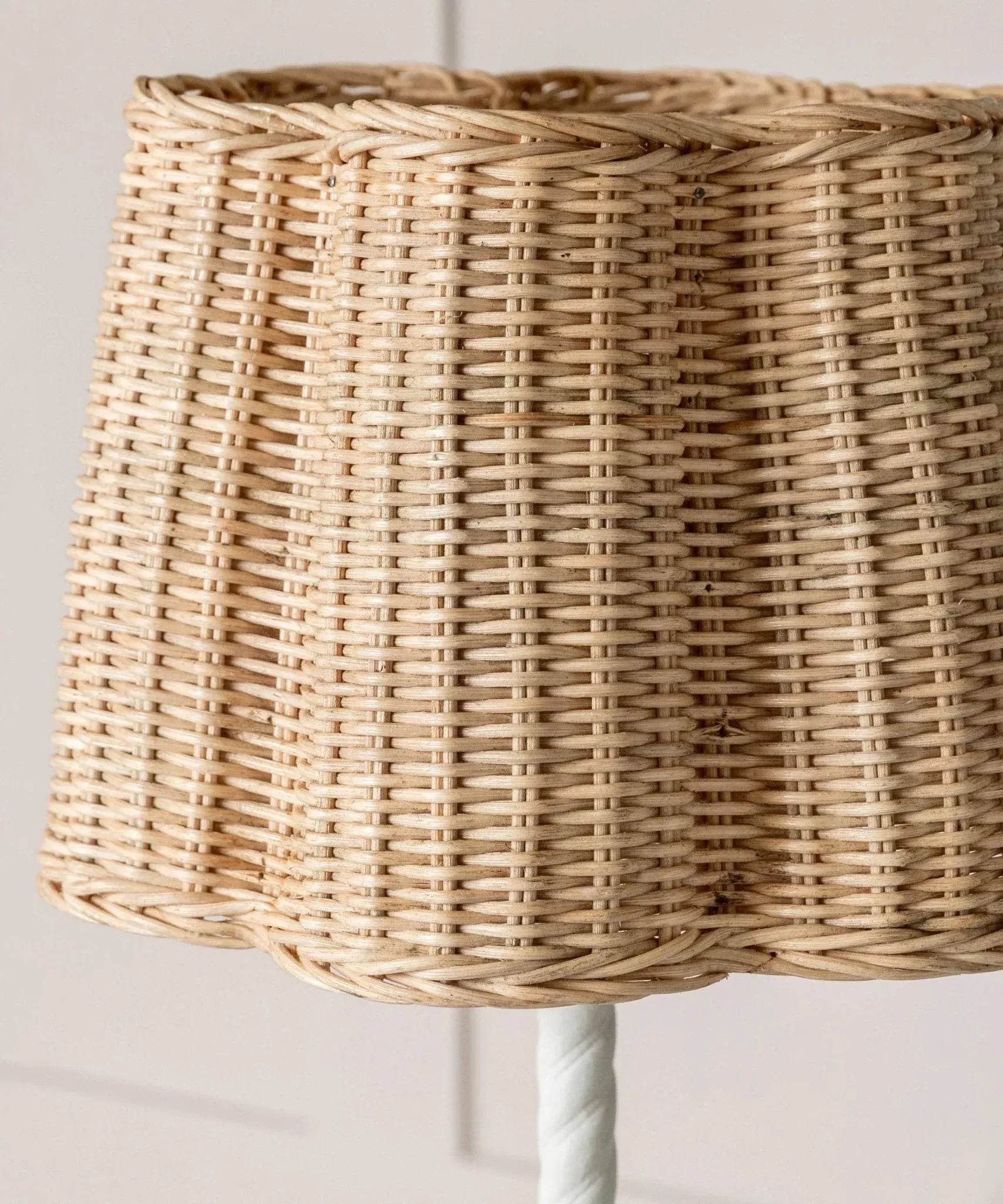 Clover Rattan Lampshade