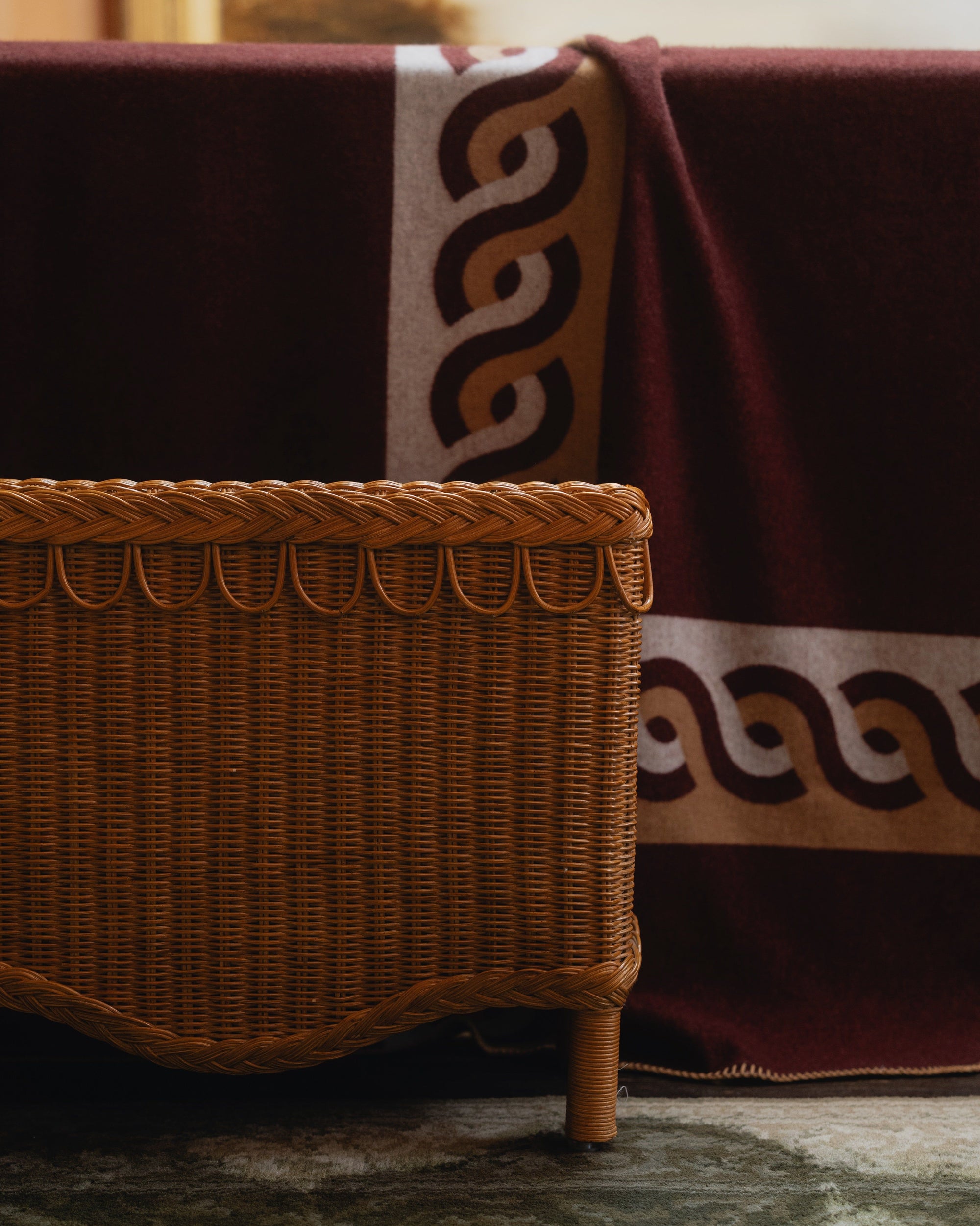 Caline Cashmere-Blend Blanket