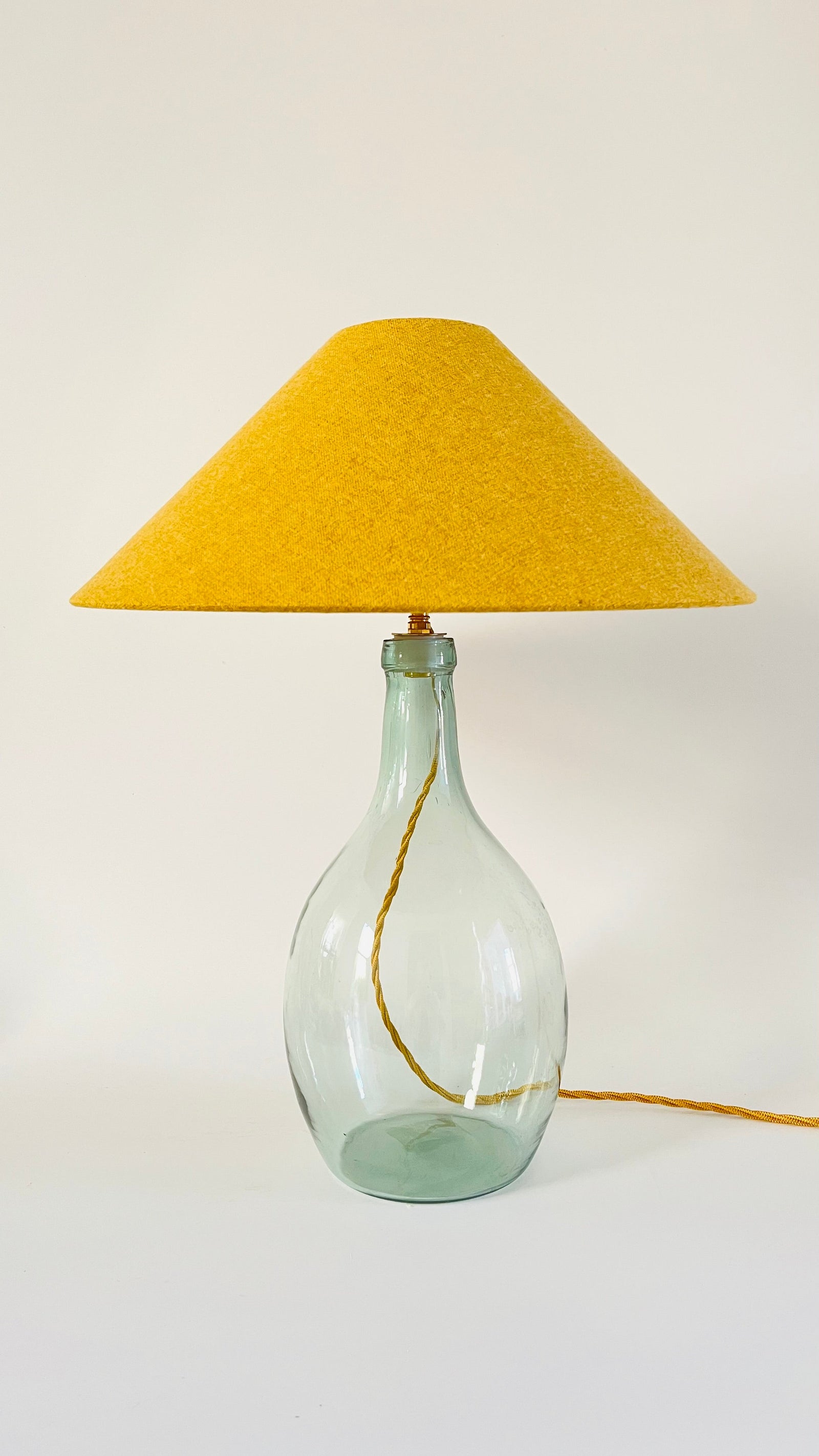 Antique Demijohn Bottle Lamp