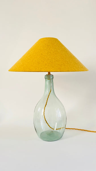 Antique Demijohn Bottle Lamp