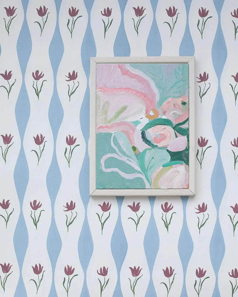 Tulip Wave Wallpaper, Sky