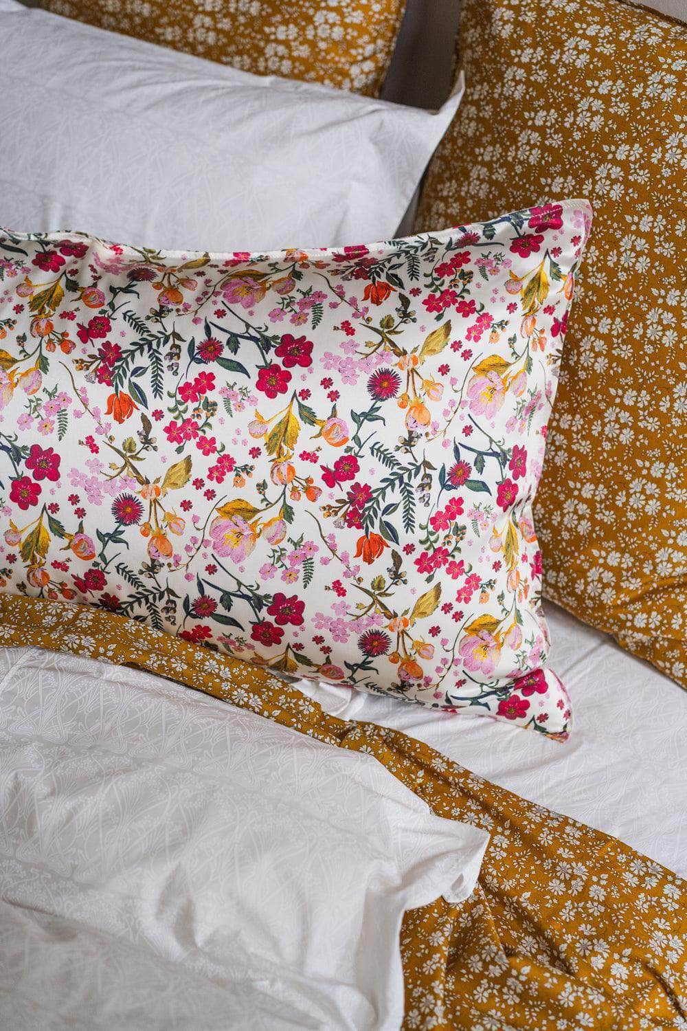 Silk Pillowcase Made With Liberty Fabric Heidi
