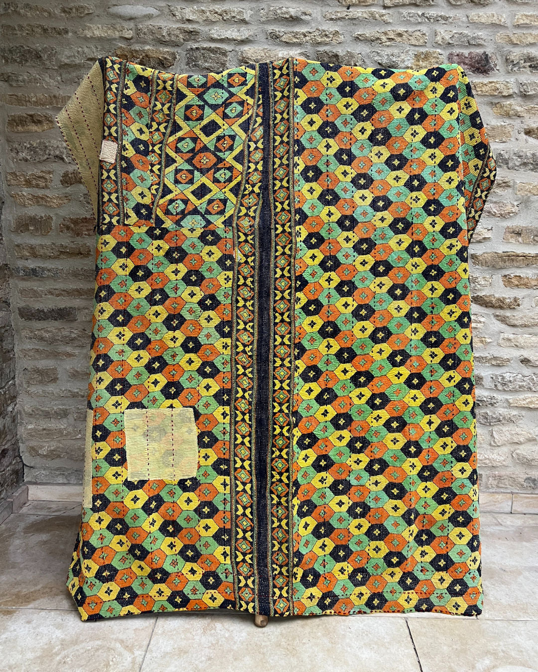 Heavyweight Kantha Quilt No. 211