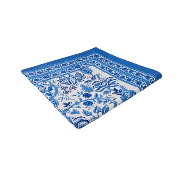From Jaipur with Love Blue and White Tablecloth