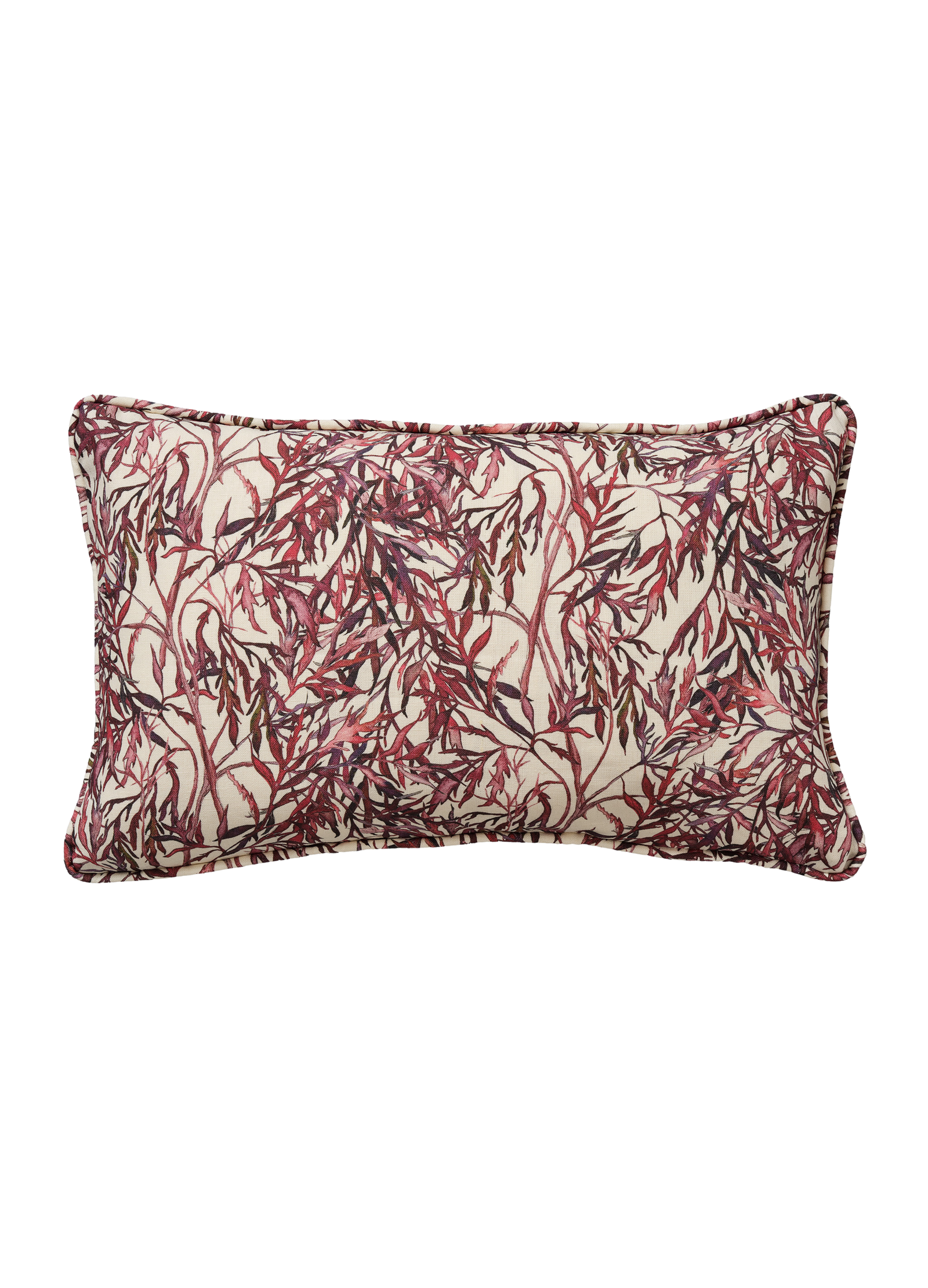 Rectangle Elderflower Cushion with Piping