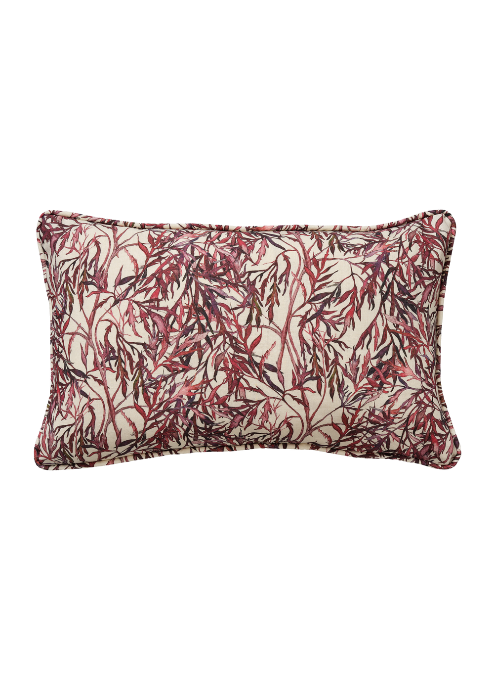Rectangle Elderflower Cushion with Piping