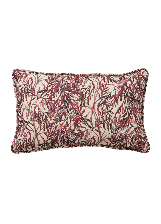 Rectangle Elderflower Cushion with Piping