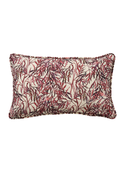 Rectangle Elderflower Cushion with Piping
