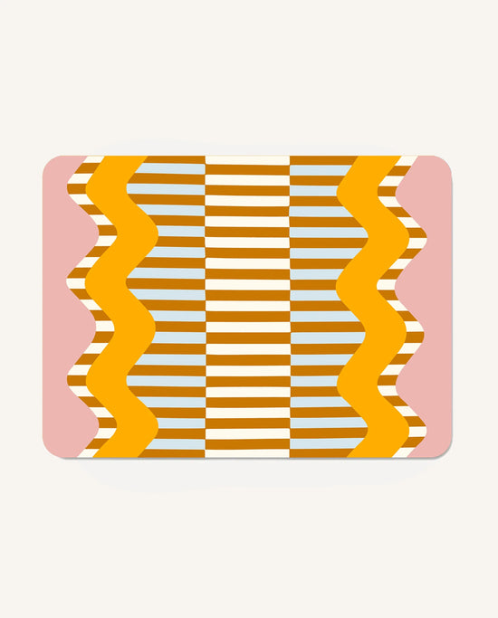 Wiggle & Stripe Placemats (Set of 6)