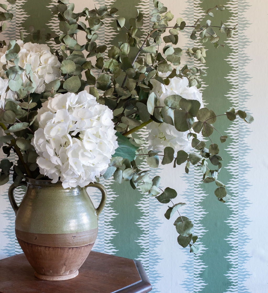 Crimped Stripe - Olive