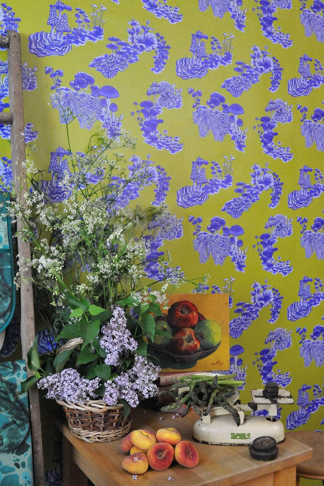 Fungi Chartreuse Wallpaper