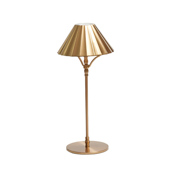 Ophelia Rechargeable Brass Table Lamp