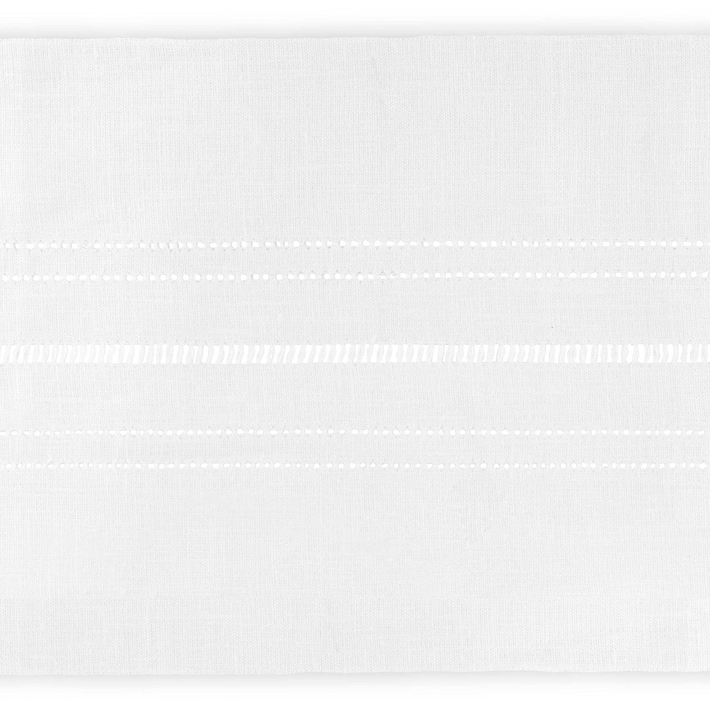 Made to Order Empire Lampshade in Drawn Thread Lambrequin with Frill