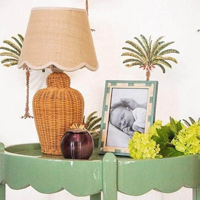 Azure Wood Photo Frame 6x4"