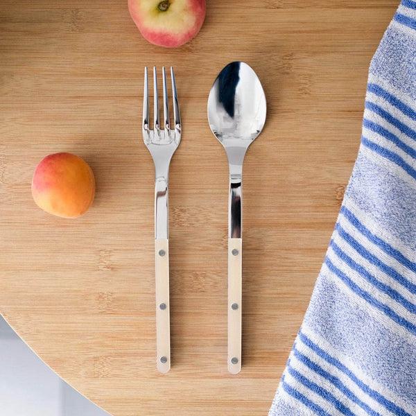 Bistrot Pearly Serving Set, Pearl