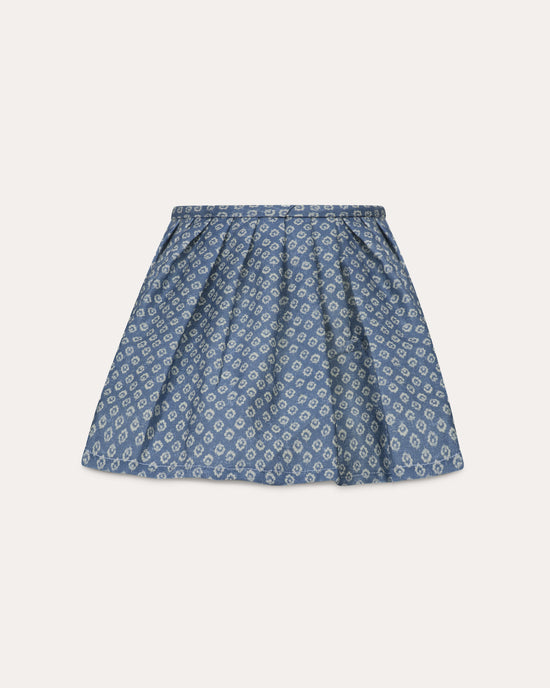 Florina Loose Pleat in Cornflower