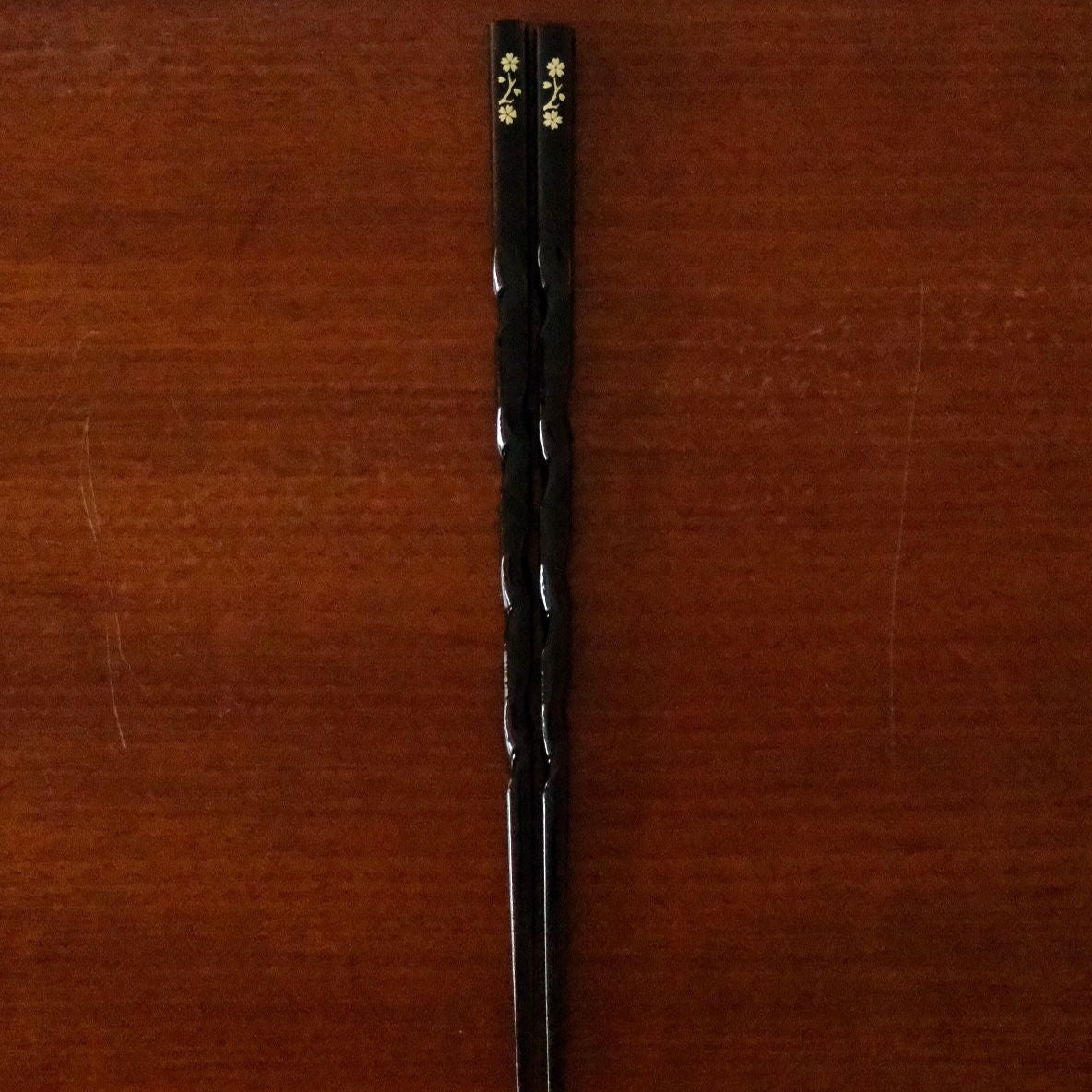 Curvy Natural Wood Chopsticks