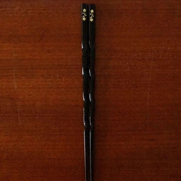 Curvy Natural Wood Chopsticks