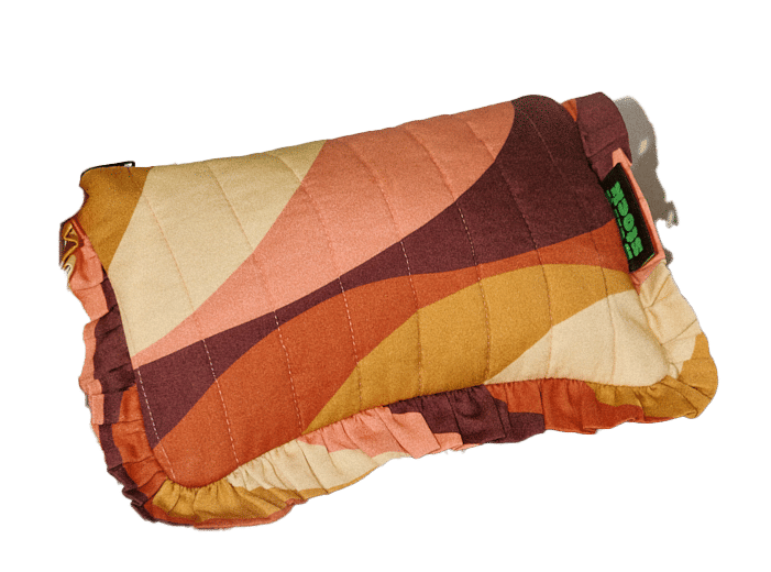 Sunset Suite Ruffle Pouch