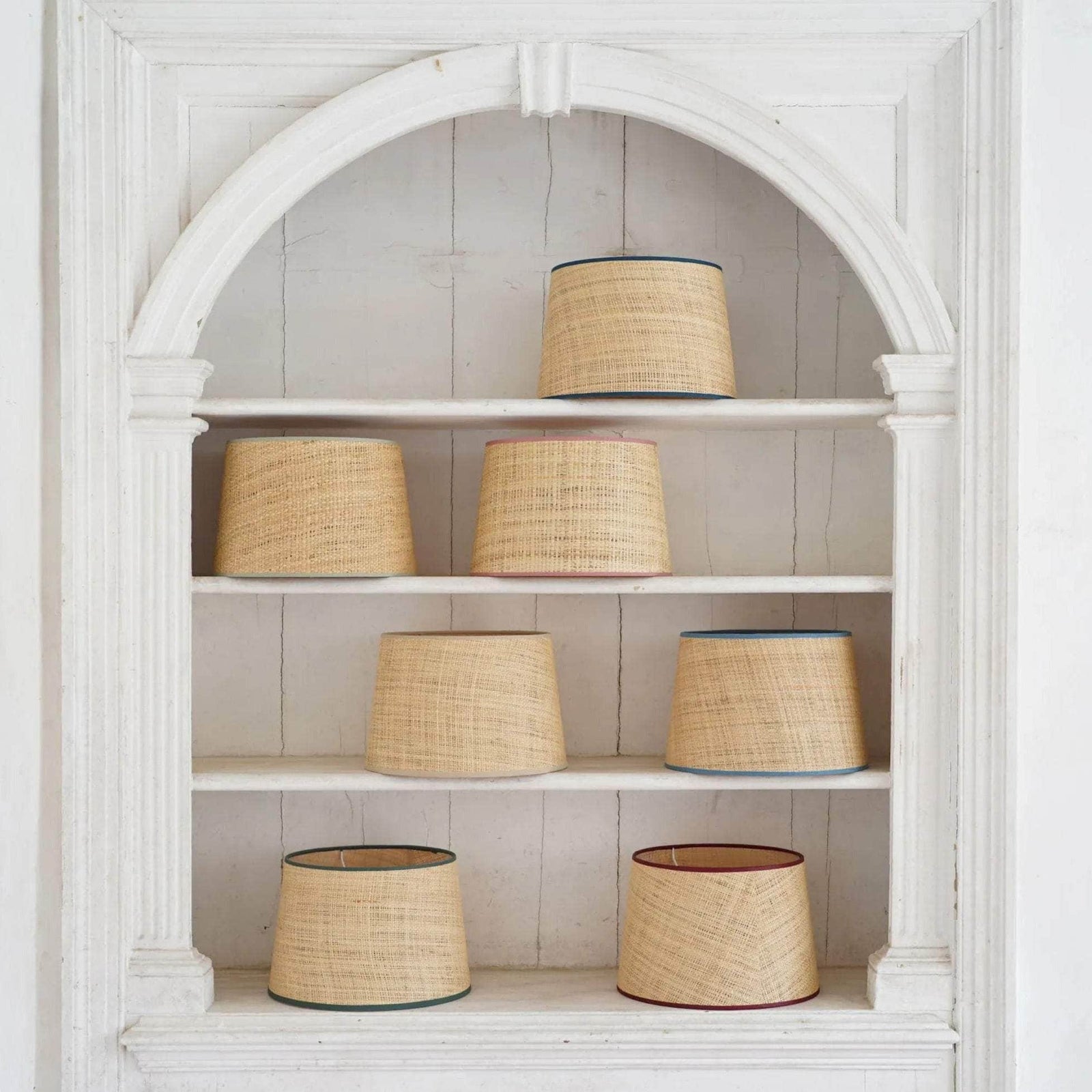 Seema Raffia Lampshade - Midnight