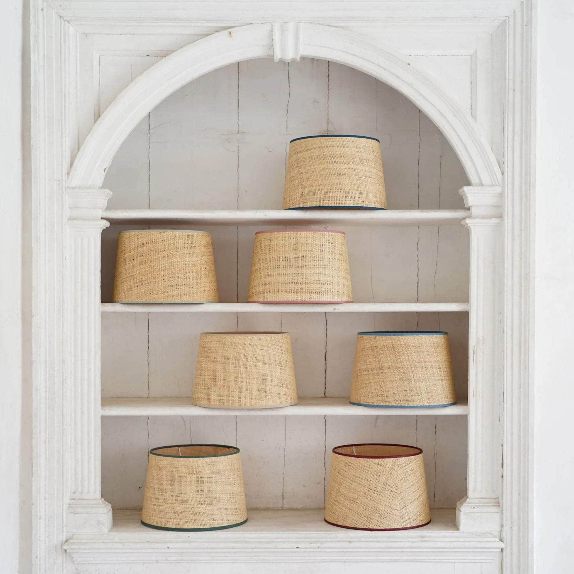 Seema Raffia Lampshade - Midnight