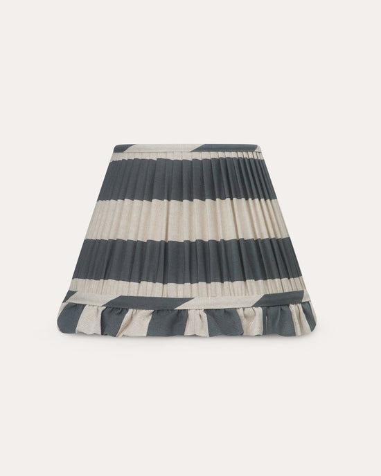 Blue Black Lampshade