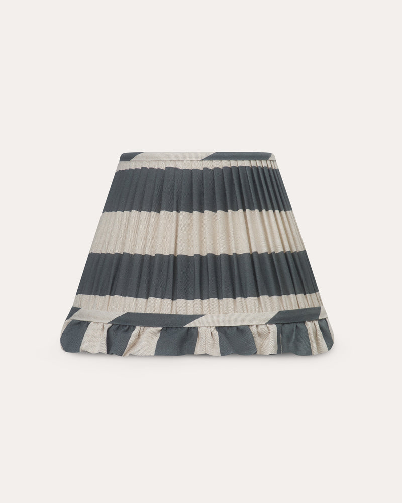 Blue Black Lampshade