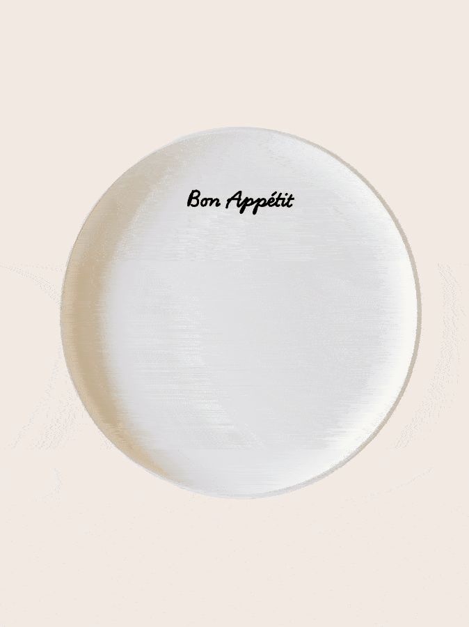 Bonjour Ceramic Sticker Set