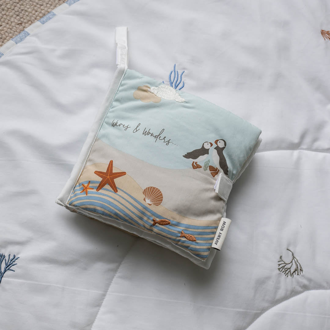 Baby Fabric Book - Coastline