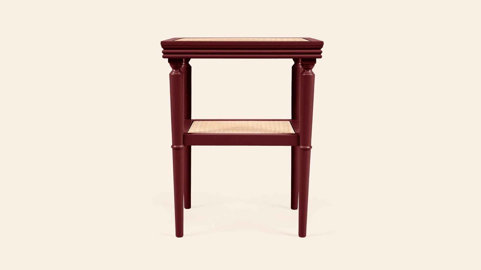 Ilaria Side Table, Pomegranate