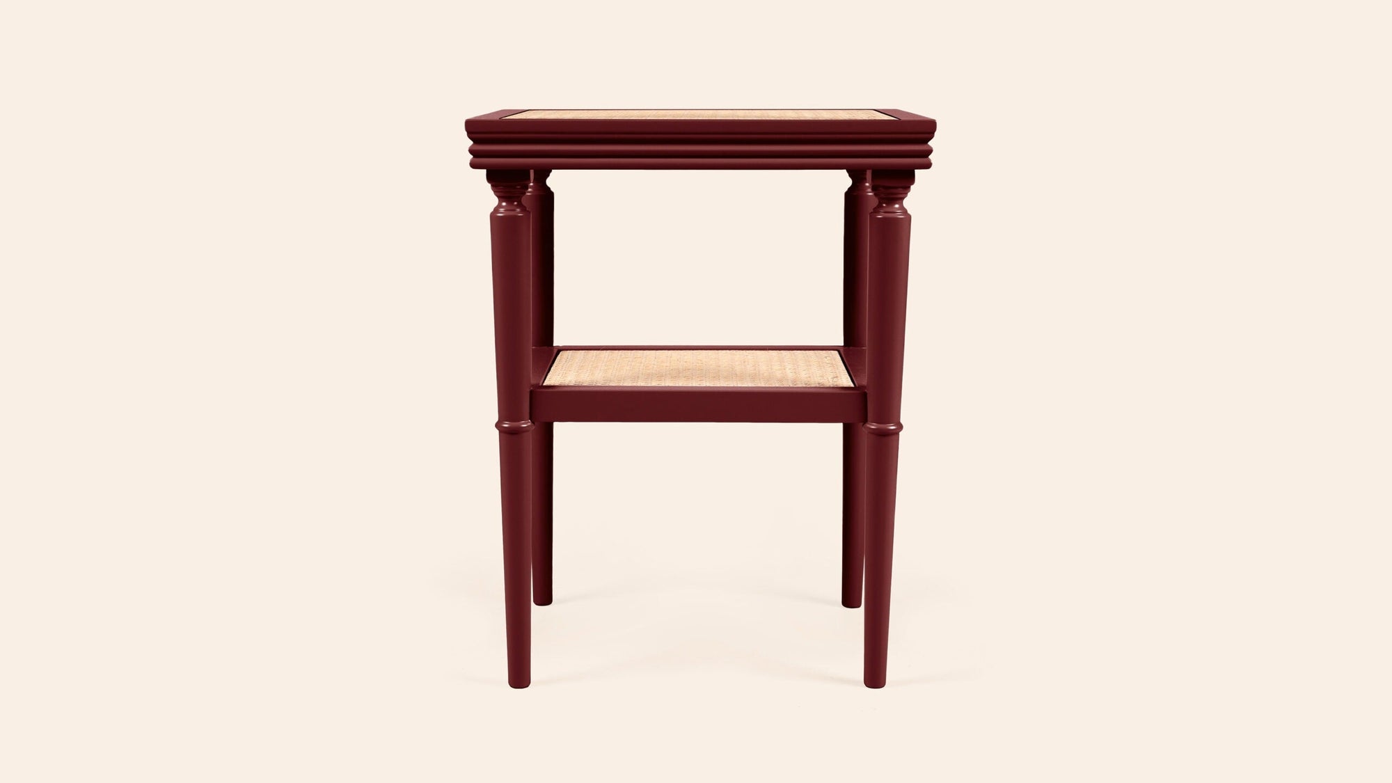 Ilaria Side Table, Pomegranate