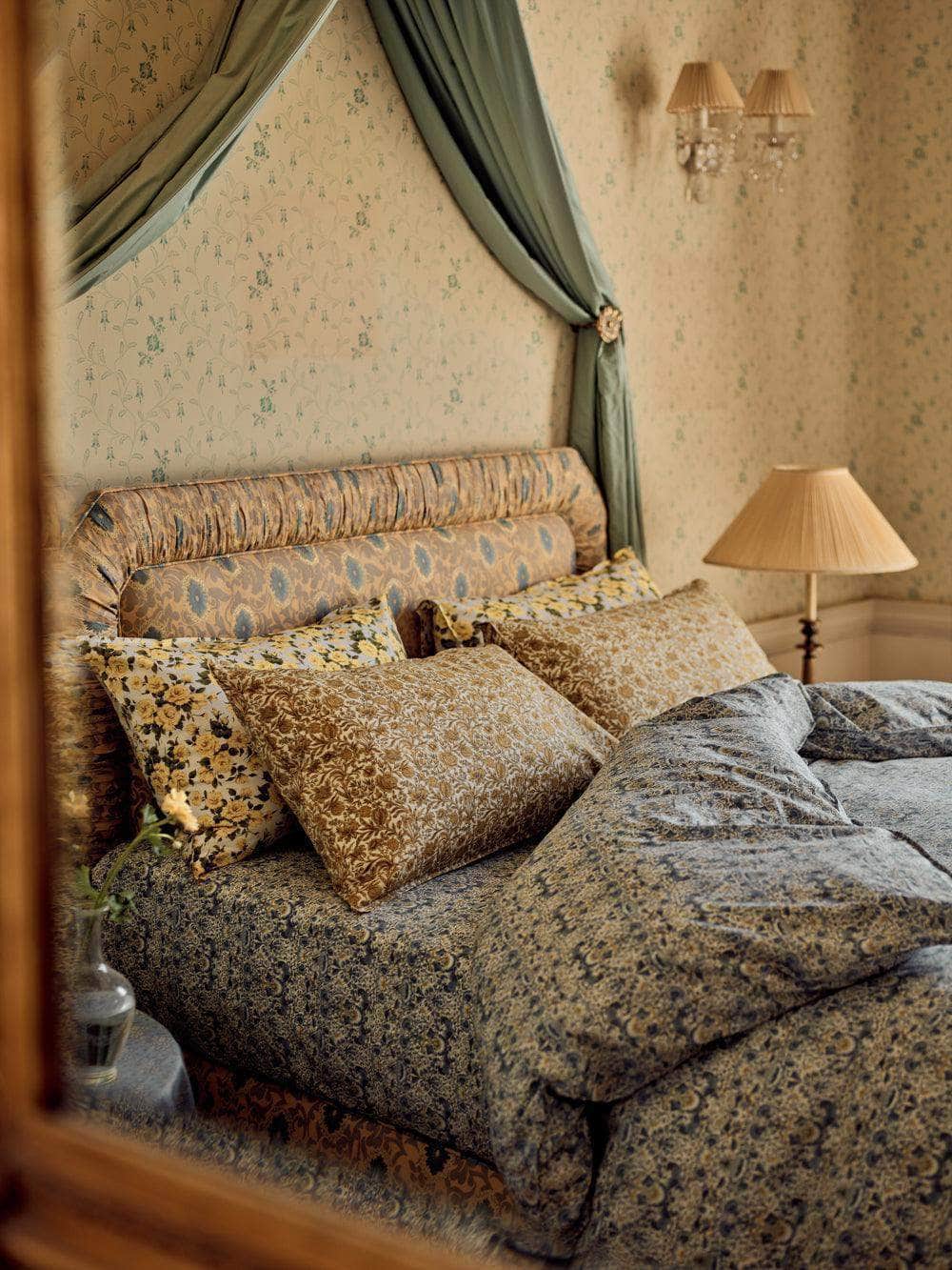Bedding Made With Liberty Fabric Lodden China Blue