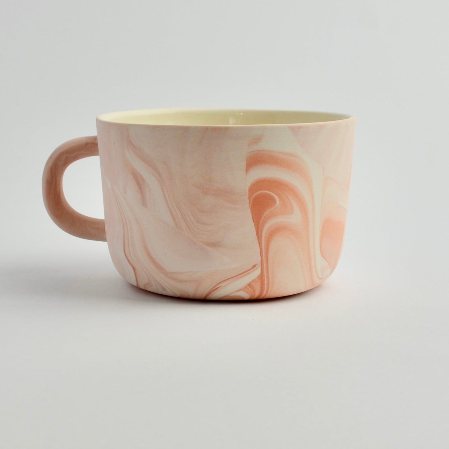Large Cup Earthy Tone Marble