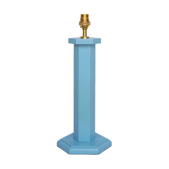 Hexagon Bedside Lamp - Beaufort Blue (US)