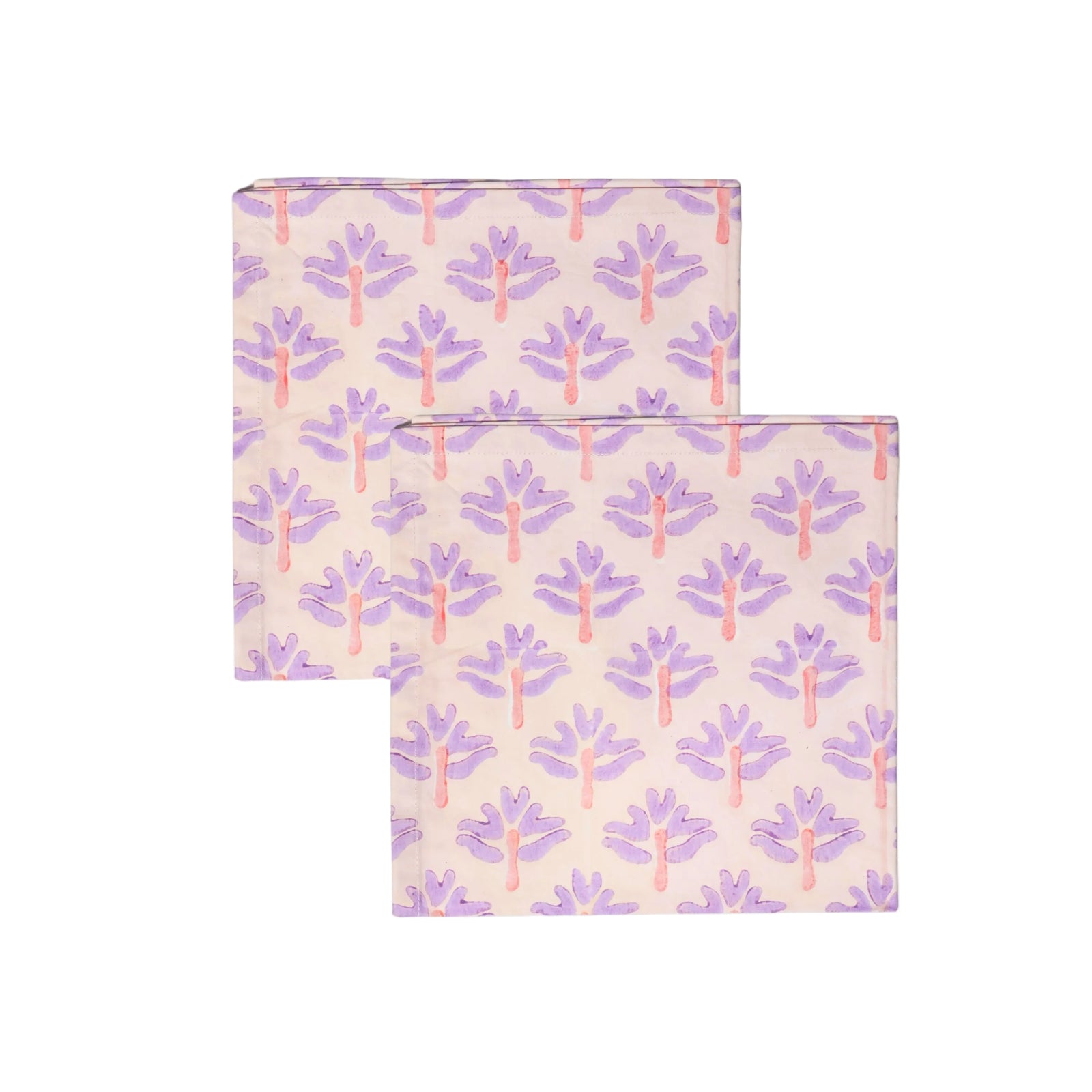 Zeenat Table Napkin Set of 2 - Lilac