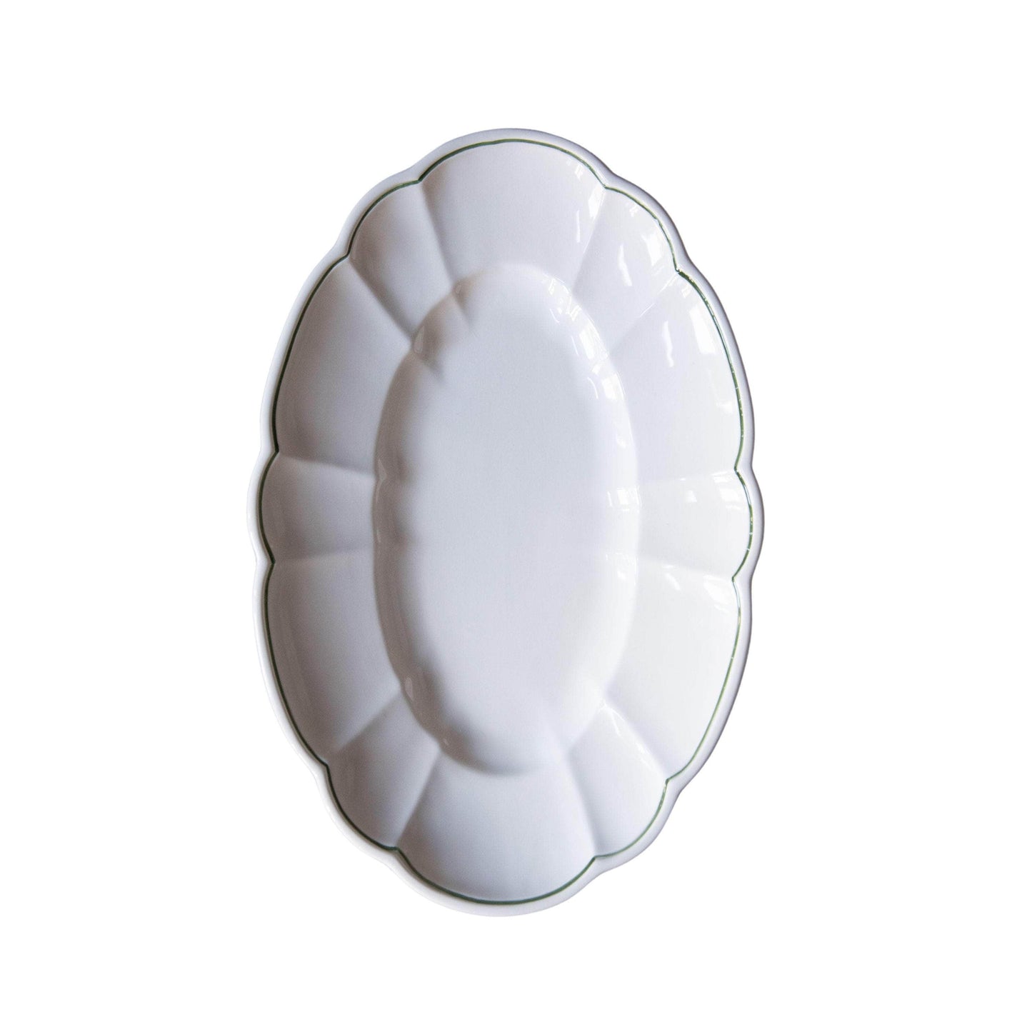 Romilly Serving Dish, Green