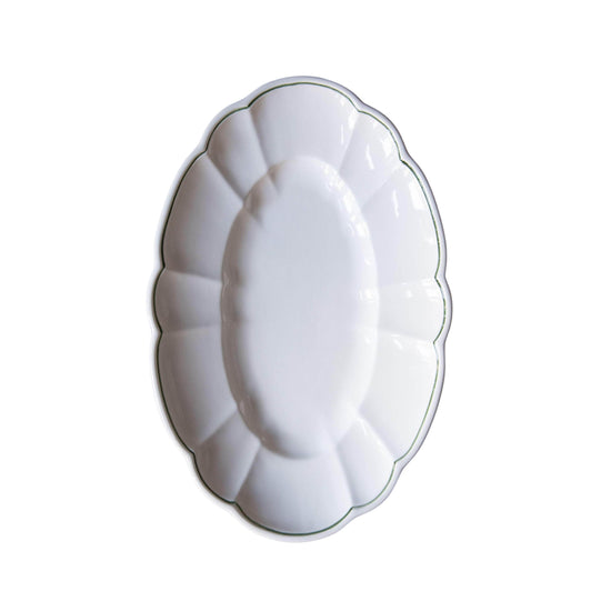 Romilly Serving Dish, Green